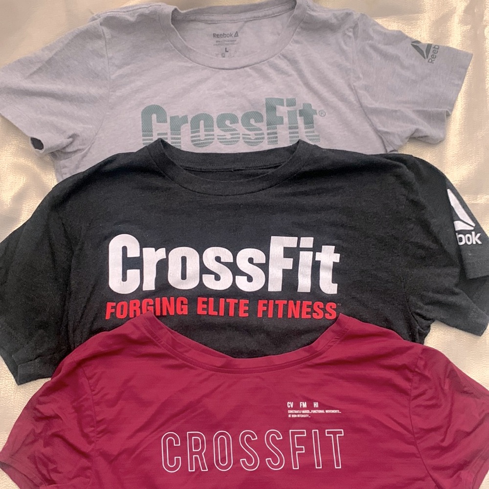 Reebok CrossFit T Shirt Bundle of Three